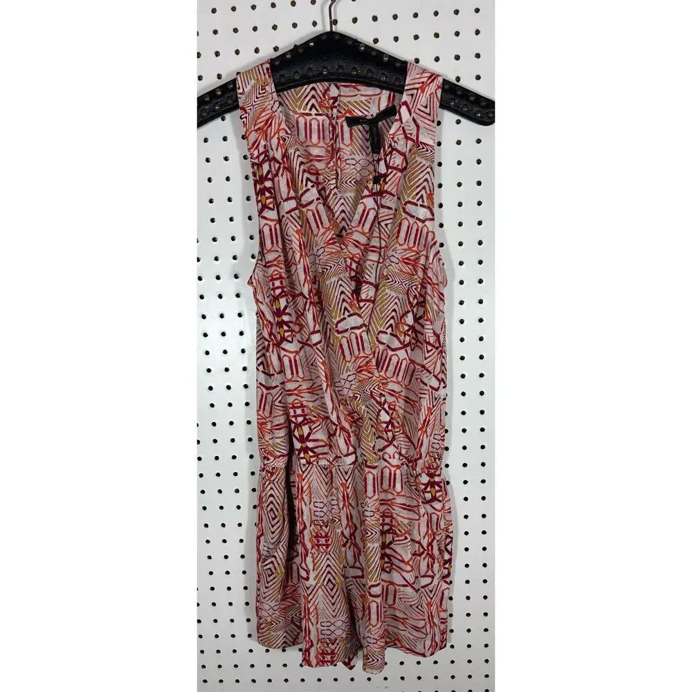 BCBGMAXAZRIA Women Red Romper size XXS